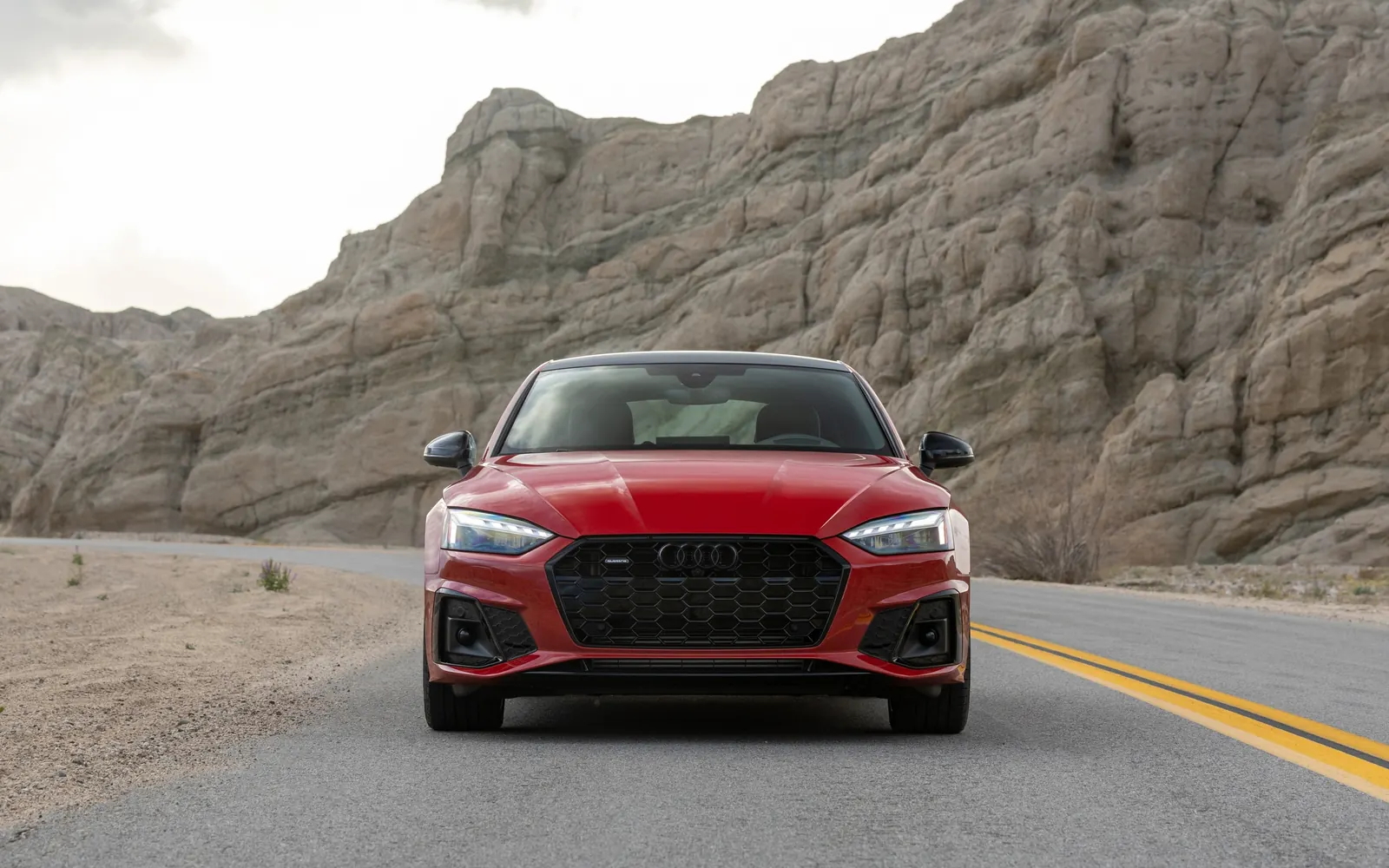 Audi A5 – вид спереди