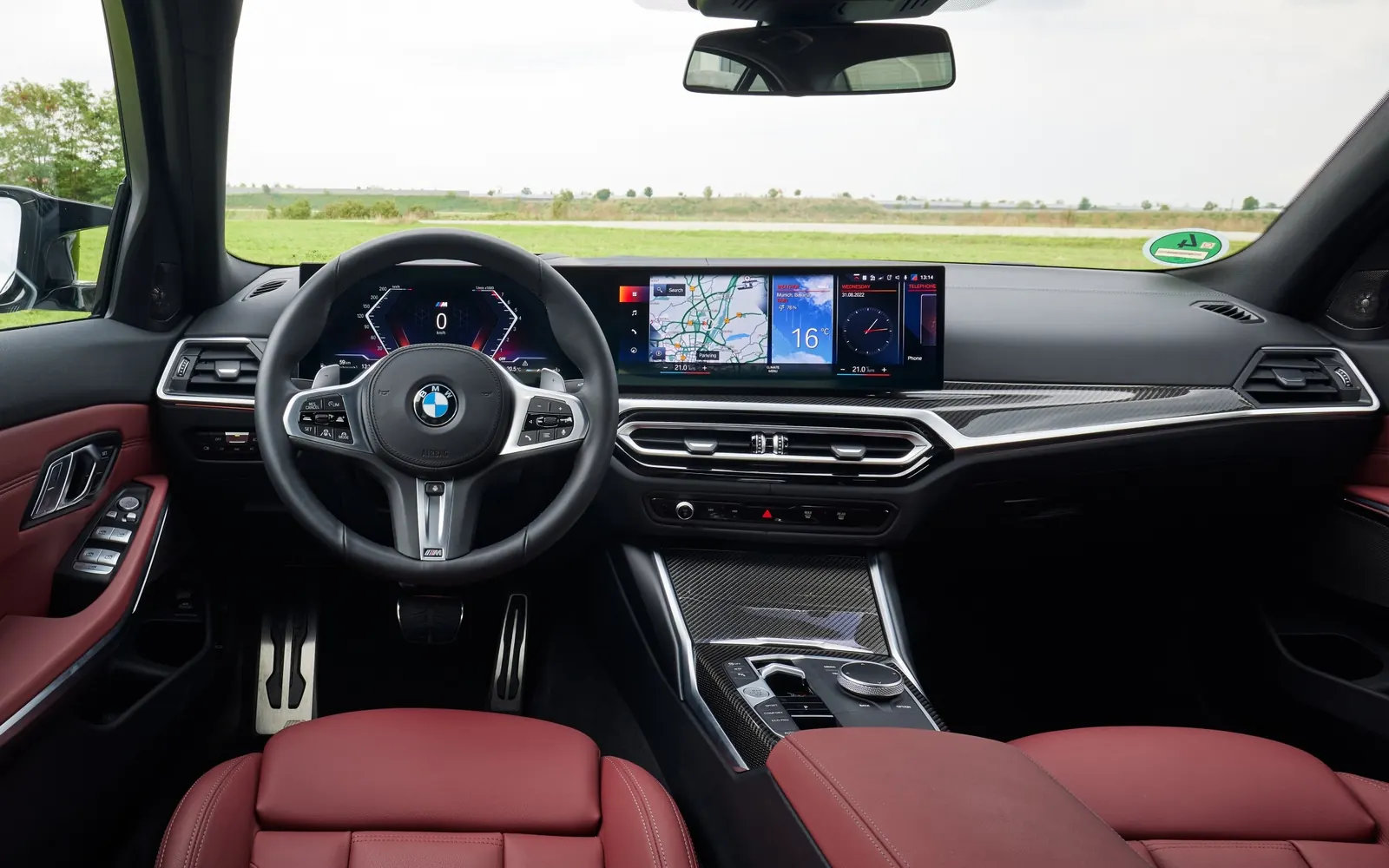 BMW 3 серия (G20) – салон, место водителя