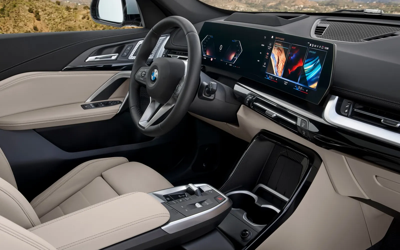BMW X1 – экран мультимедиа