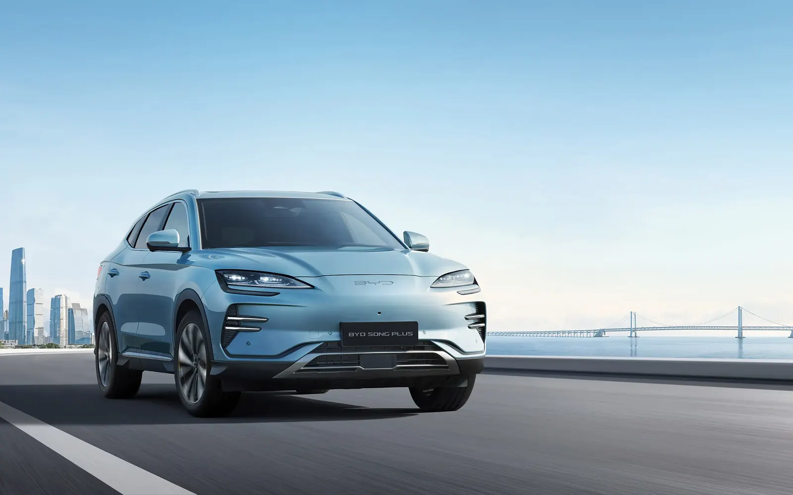 BYD Song Plus EV – в движении