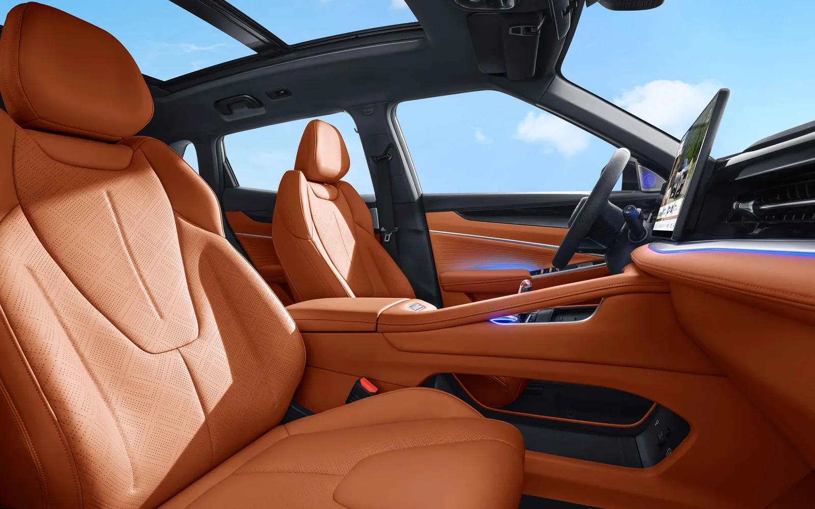 Geely Boyue – передние кресла