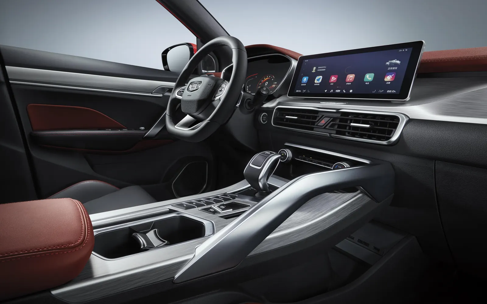Geely Coolray – салон, место водителя