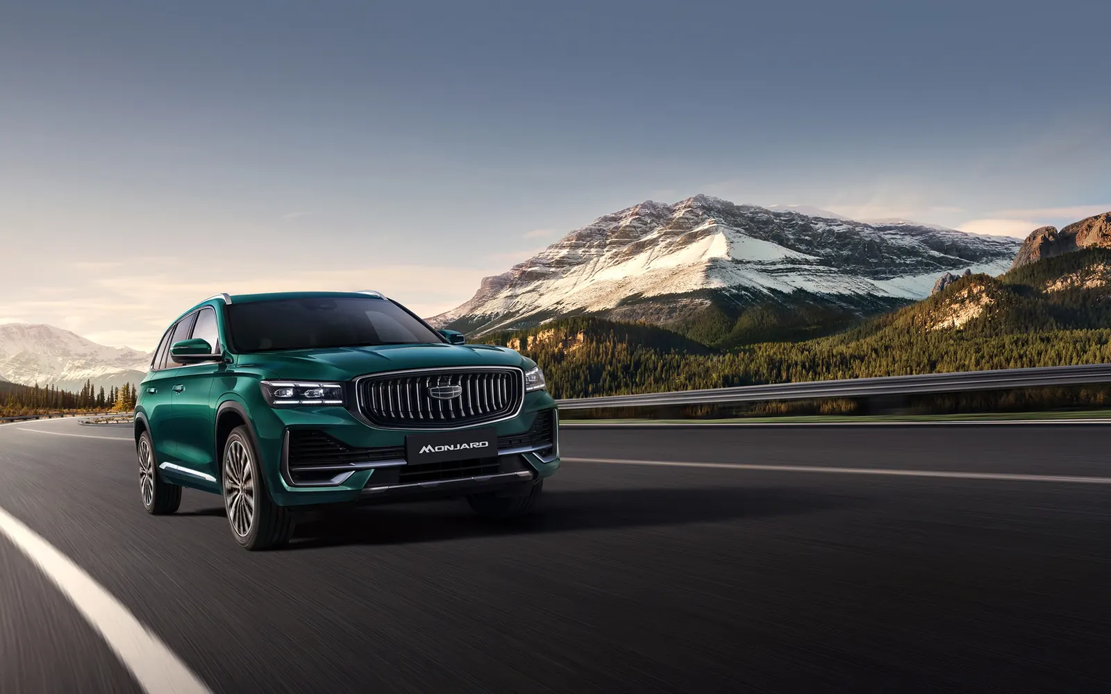 Geely Monjaro – в движении