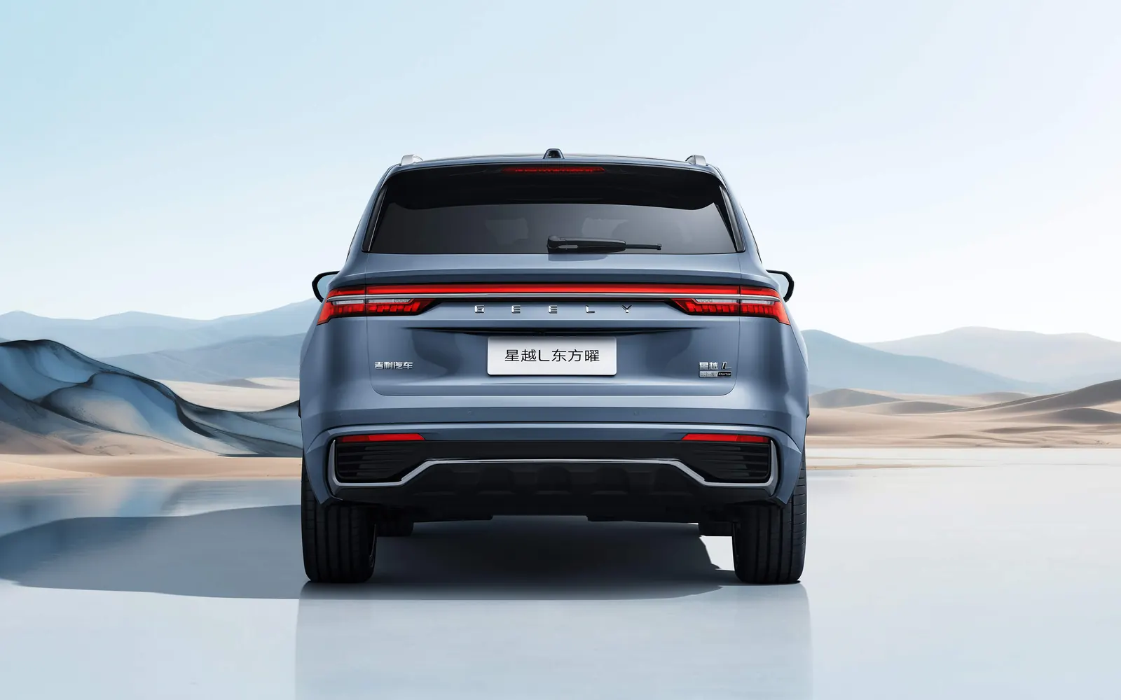 Geely Xingyue L – вид сзади