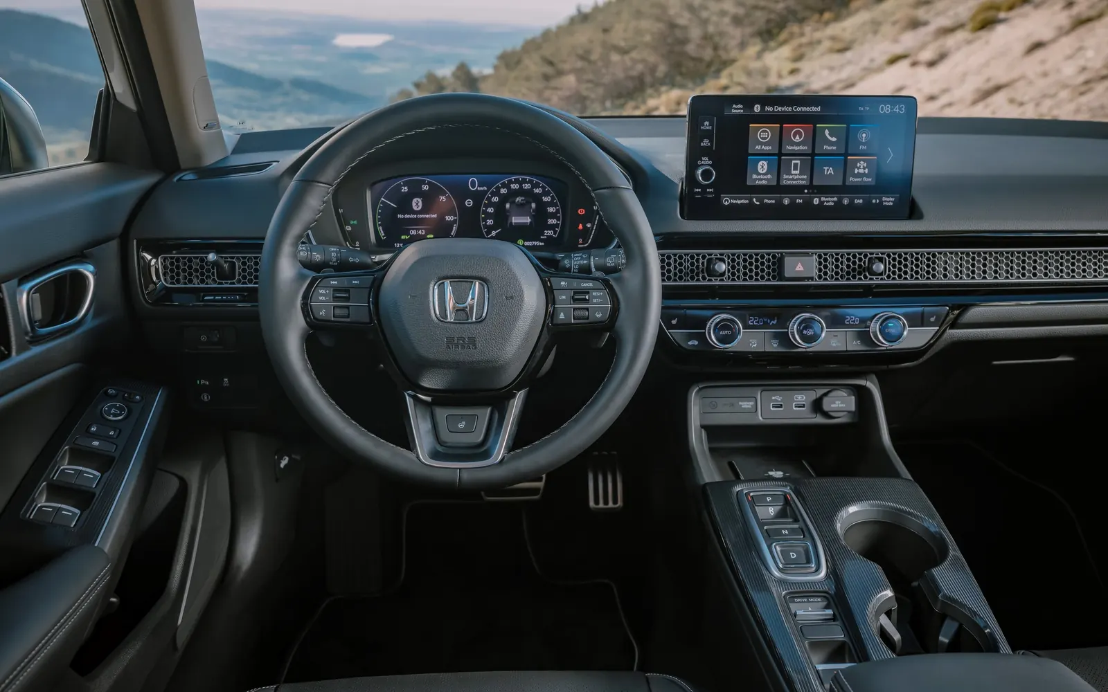 Honda Civic – салон, место водителя