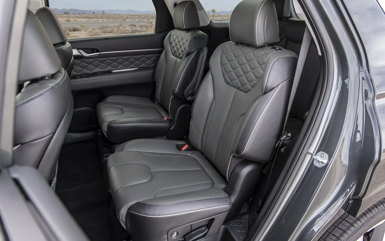 Hyundai Palisade – второй и третий ряд