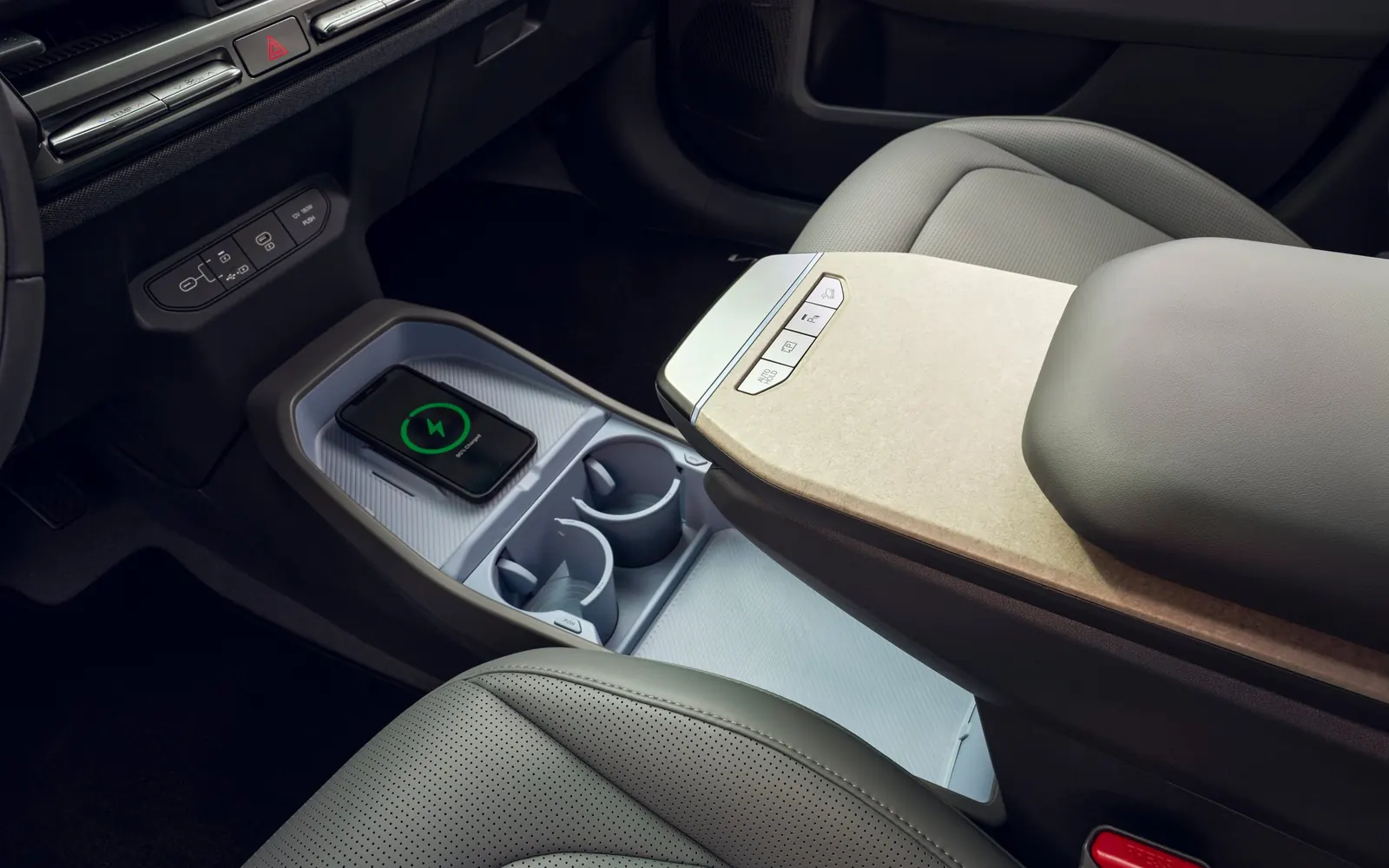 Kia EV3 – центральная консоль