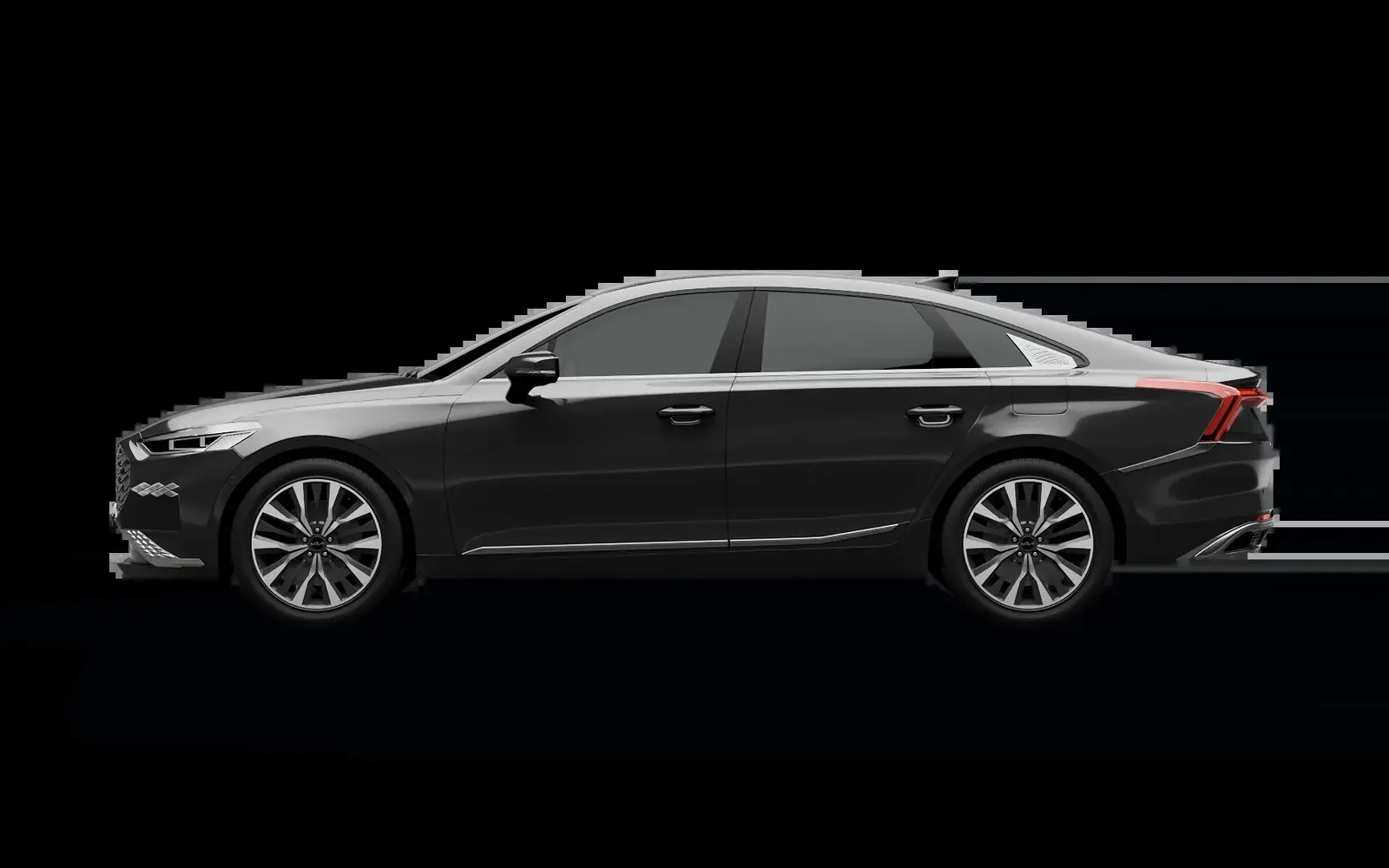 Kia K8 – вид сбоку
