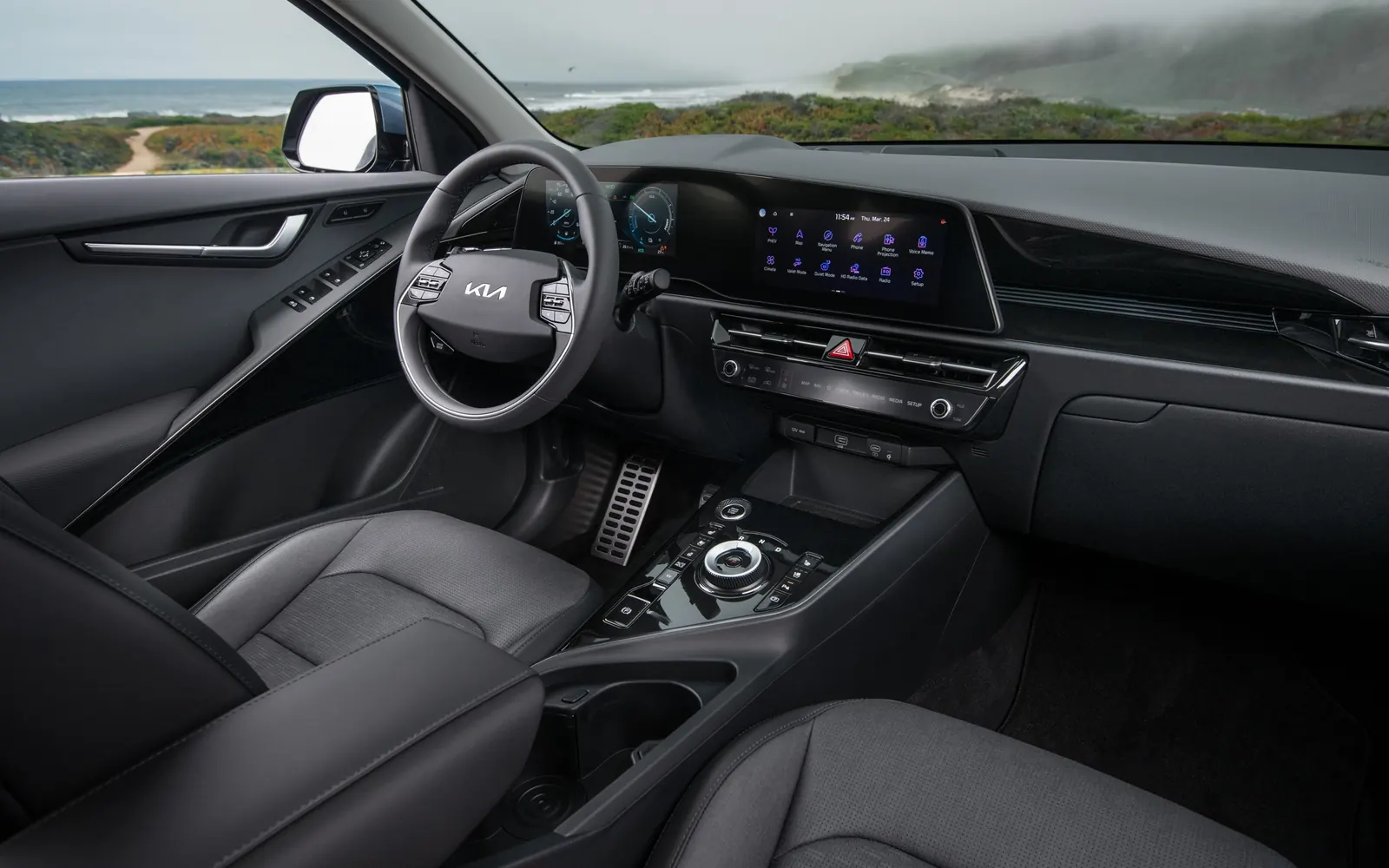 Kia Niro – салон, место водителя