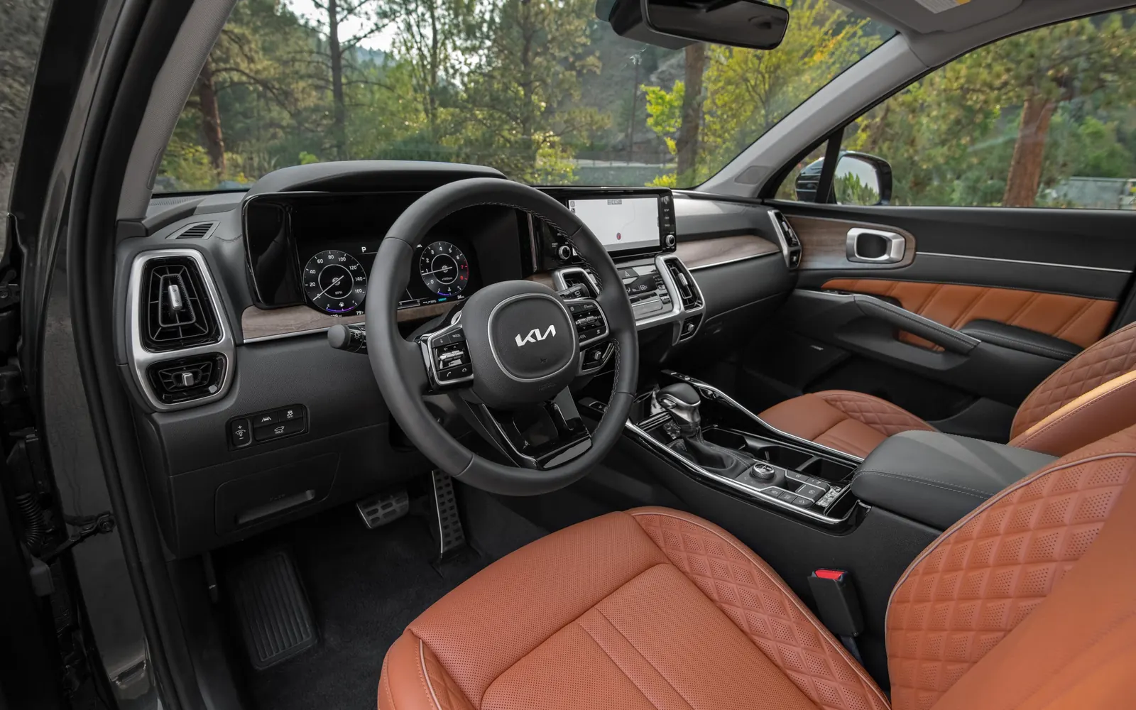 Kia Sorento 4 (MQ4) – салон, место водителя