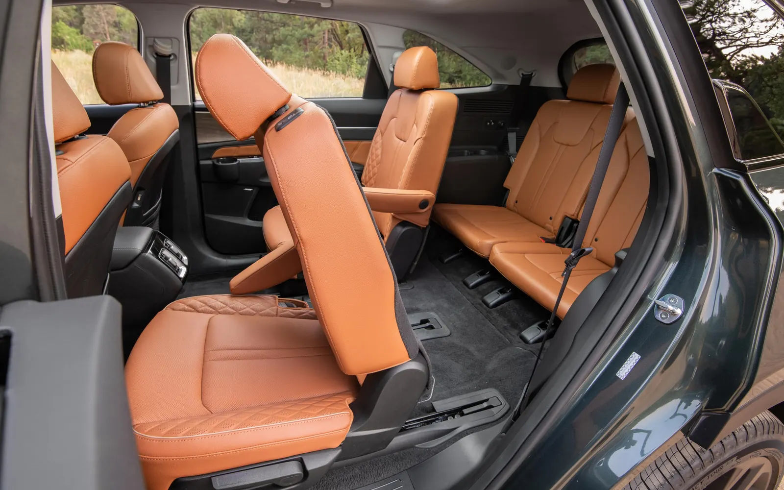 Kia Sorento 4 (MQ4) – второй и третий ряд