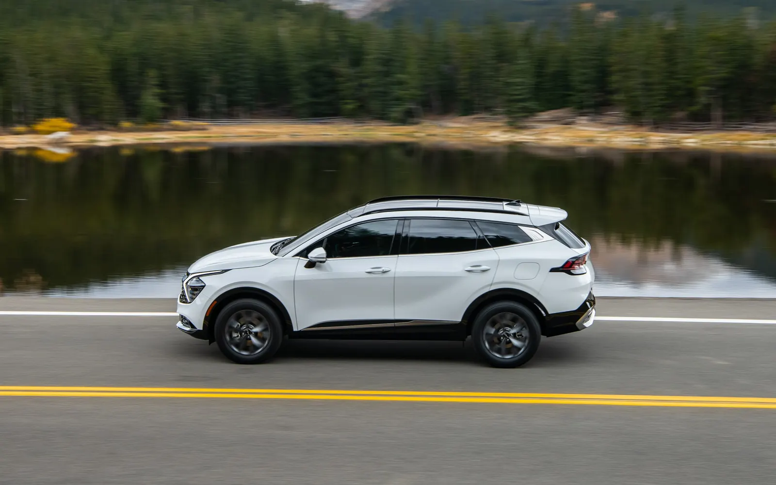 Kia Sportage 5 (NQ5) – вид сбоку